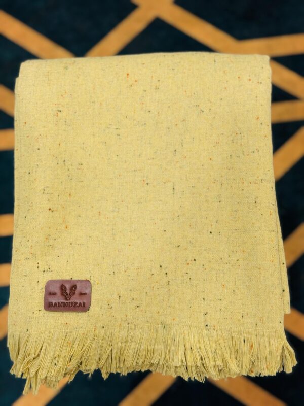 Premium Quality Yellow Smile Shawl - Image 2