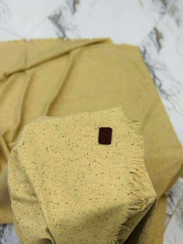 Premium Quality Yellow Smile Shawl - Image 4