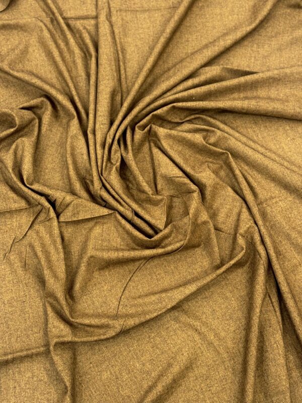 Premium Quality Gold Woolen Blend shawl - Image 2
