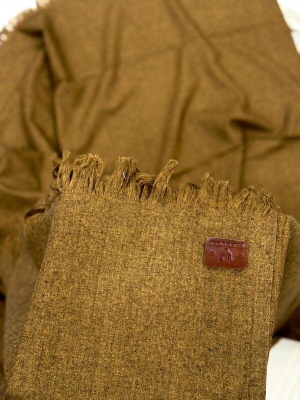 Premium Quality Gold Woolen Blend shawl