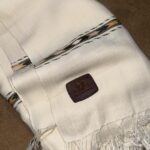 Premium Quality Off White Single Border Woolen Shawl photo review