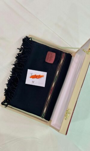 bannuzai black shwal gift box pakaging